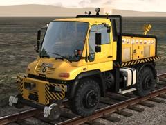 Zweiwege-Fahrzeug Unimog (Basisfahrzeug Typ U 400)