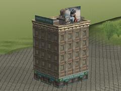 Stadtgeb�ude 5 im amerikanischen Stil der Postmoderne