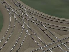 Stra�enbahn-Rillenschiene Meterspur mit animierten Weichen ab EEP 8.3