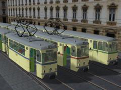 Gotha Stra�enbahn T57 + B57