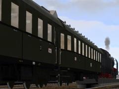 Ganzstahl D-Zugwagen 3. Klasse der DRG, Bauart C4�26, Epoche 2