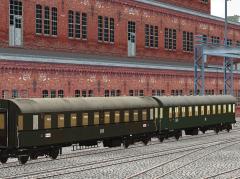 Erg�nzungsset 1: Ganzstahlwagen Bauart 1928, 3. Klasse der DRG und 2. Klasse der DB