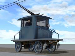 Die Gleislose Bahn - Zugmaschine (V80NJW30056 )
