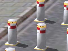 Sperrpoller Set 4 Poller als Immo, 4 Poller als Signal (V80NKJ10006 )