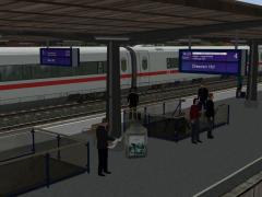 Bahnsteigtreppen f�r Bahnsteige der Epoche IV