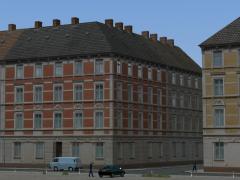 Bochumer Stadth�user in Eckbauweise