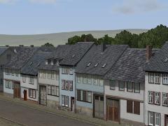 Wohnh�user mit Schieferdach