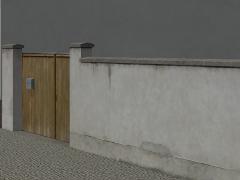 Zwischenmauern f�r Wohnh�user