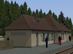 Bahnhof f�r Schmalspur-/Nebenbahn