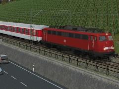 BR 115 und Liegewagen DB AutoZug, Ep.V