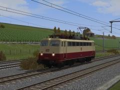BR 112 308 in TEE-Lackierung der DB, EpIV