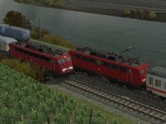 BR 115 der DB AutoZug in Ep. VI