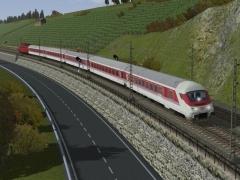 IC Steuerwagen der Gattung Bimdzf 269.2 in orientroter Lackierung DBAG in EpIVb