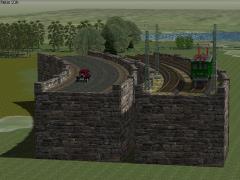 Arkadenmauer-Splines in 3D Ausf�hrung