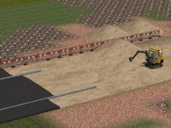 Baustrassen-Set in 3D Ausf�hrung