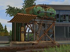 Dieseltankstelle f�r Abstellgleise