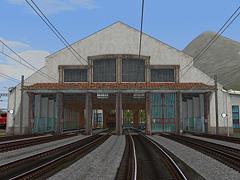 Lokschuppen �lterer Bauart