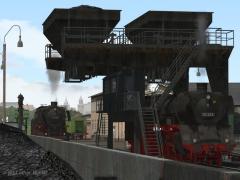 Gro�bekohlungsanlage f�r Dampflok-Betriebswerke