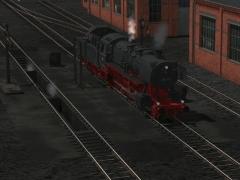 Schlackengruben mit Hunten f�r Dampf-Bw