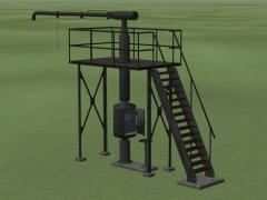 �lkran f�r Dampflok-Betriebswerke