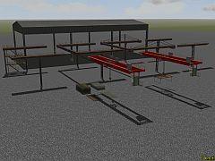 Br�ckenkrane 25t Set3