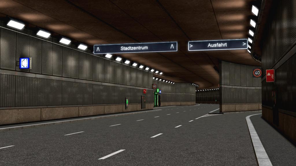1-Spur-Gro�stadt-Tunnelsystem