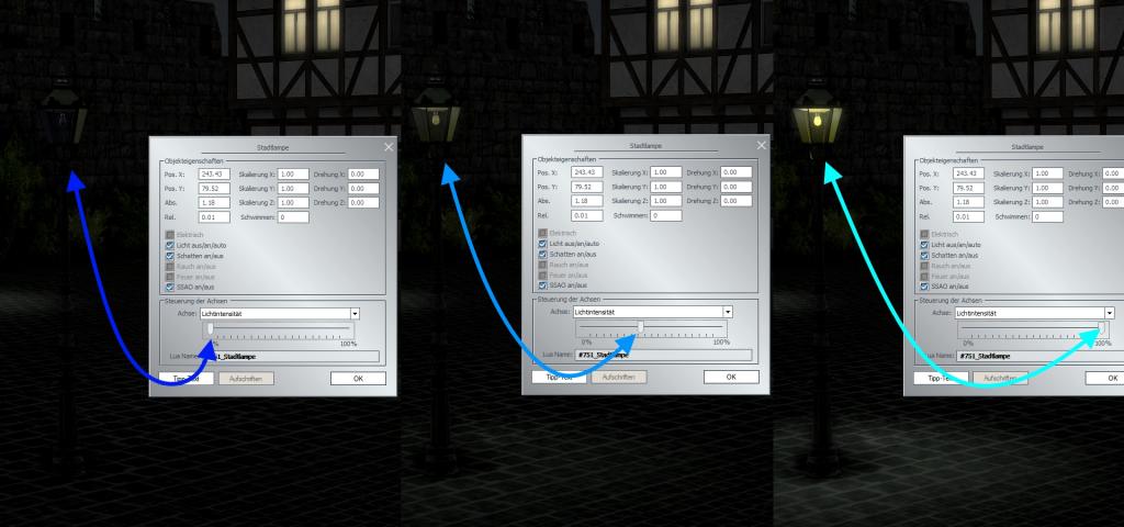 Neue Lichtfunktionen f�r Modelle: dimmen und schalten von Lichtern im Plug-In 1 zu EEP 15.1
