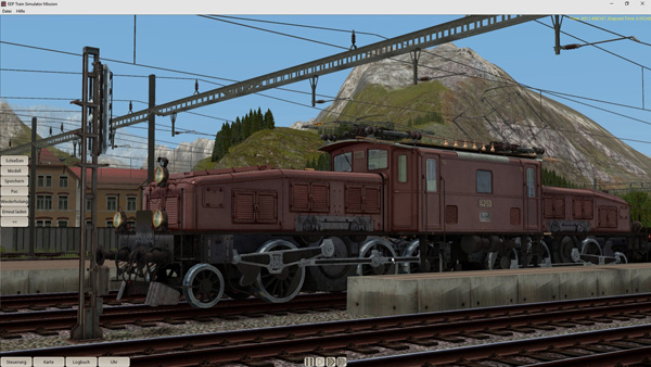 EEP TSM Gotthardbahn Nordrampe Modul Erstfeld