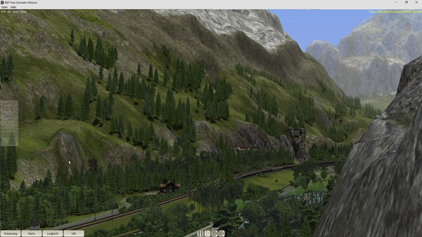 EEP TSM Gotthardbahn Nordrampe Modul Erstfeld
