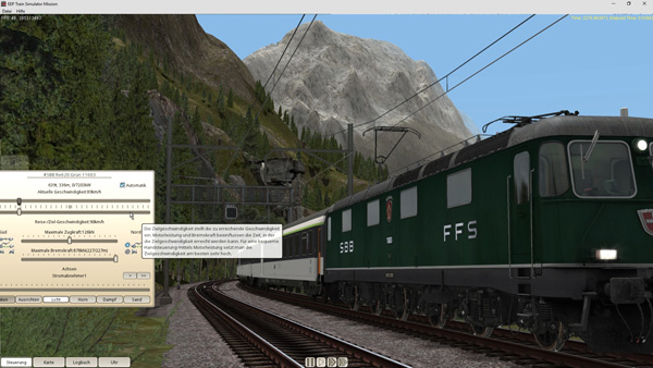 EEP TSM Gotthardbahn Nordrampe Modul Erstfeld